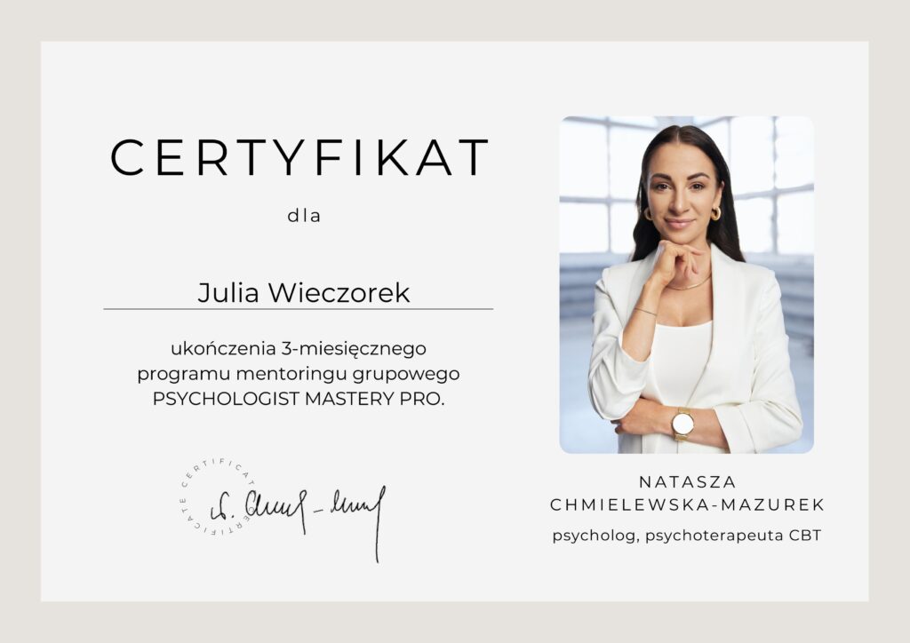 Julia Wieczorek Natasza Mastery pro