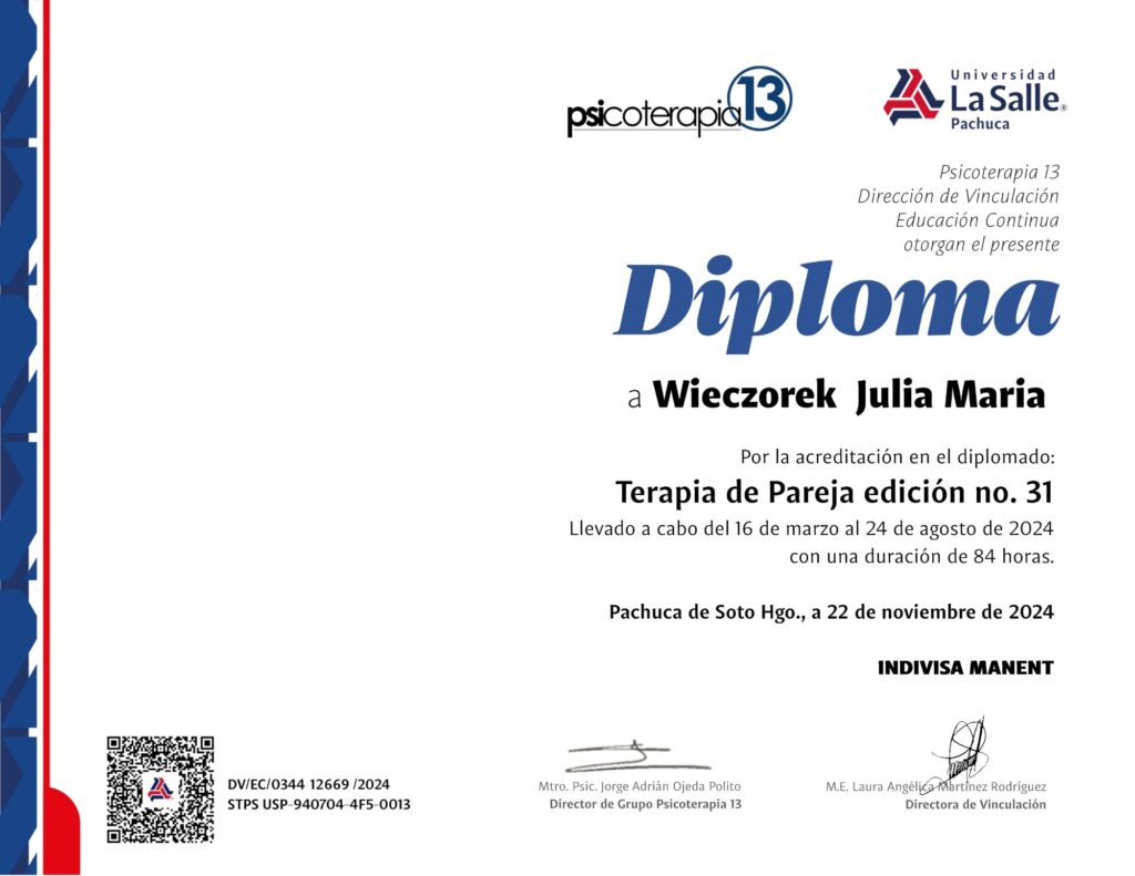 Wieczorek Julia Maria_ terapia pareja diplomado .pdf